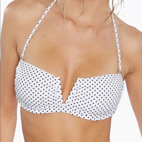 Frankie's Bikinis Willow V-Wire Bikini Top nwt - Picture 3 of 8